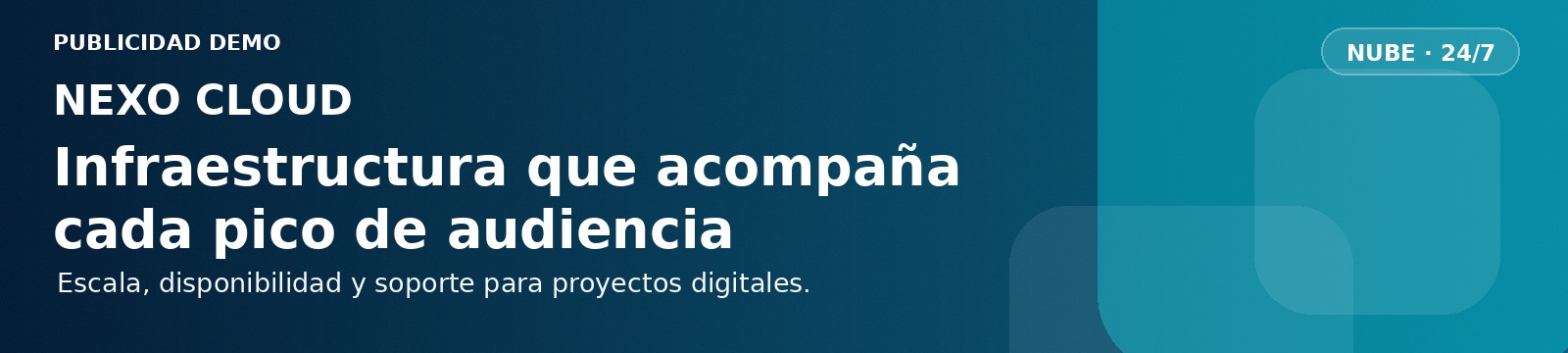 DEMO · Nexo Cloud · Infraestructura